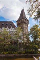 Fototapeta premium Vajdahunyad Castle. Budapest, Hungary