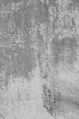 The texture of old concrete wall for background with a concrete splash on the wall 