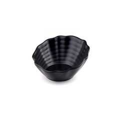 black melamim bowl salad bowl
