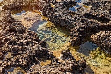Background stone strong texture, rocks
