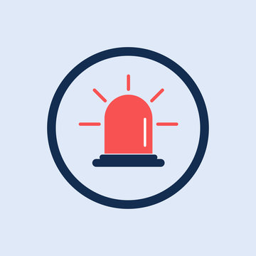 recommend clip art: Siren, fire siren new trendy style isolated icon. Alarm icon website design, app, logo, UI. Vector symbol illustration icon.