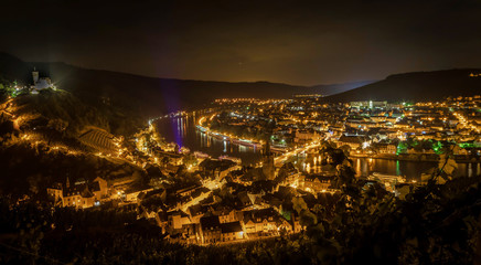 Bernkastel-Kues town from above