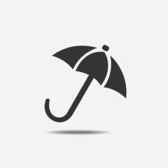 umbrella Icon vector flat design