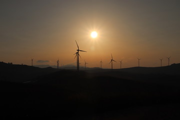 Tramonto nel cuore della Sicilia