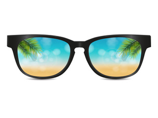 Sonnenbrille Strand