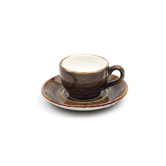 brown ceramic teacup coffecup 