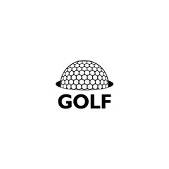 Golf logo icon sign
