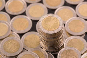 euro coins