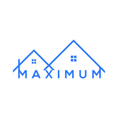 Modern Logo for real estate companies and home services