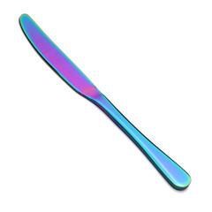 cutlery iron knife colored