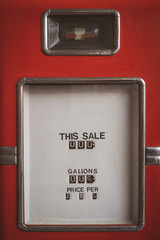 Old fuel dispenser