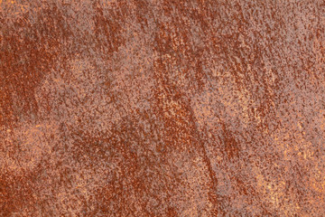 Texture of an metal surface with paint. Old grunge rustic metal texture use for background