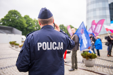 policja © FOTOWAWA