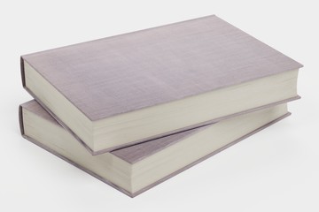 Realistic 3D Render of Blank Books