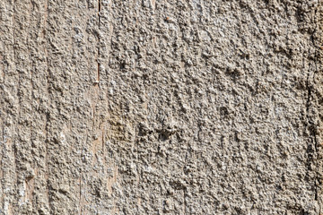 Close up of gray wooden fence panels