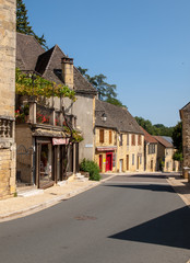 Saint Genies is a lovely village between Montignac and Sarlat. Perigord; Dordogne; France