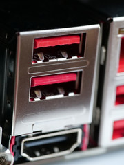 Ports of motherboard