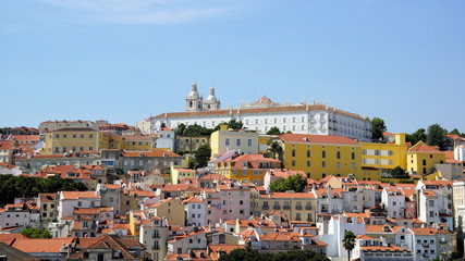 Fototapeta na wymiar altstadt von lissabon,portugal