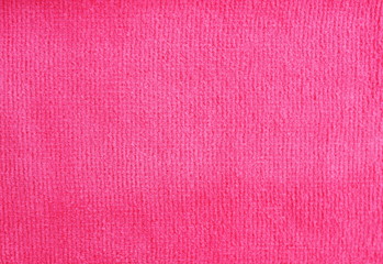 pink fabric texture background full frame, close up. Copy space.