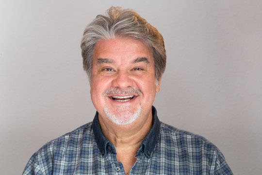 Adult man studio portrait. The image can be used as resource for a particular message based on the content.