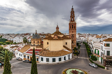 view of the city of carmona spain