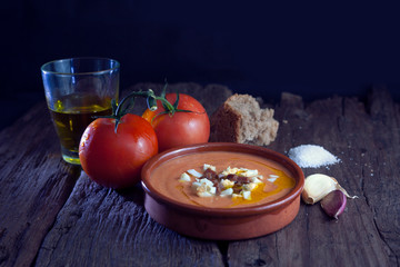 Salmorejo, comida típica andaluza