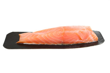 fish fillet of salmon or trout