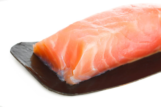 fish fillet of salmon or trout