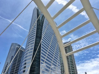 Fototapeta premium Bangkok Sathorn Skywalk