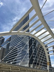 Fototapeta premium Bangkok Sathorn Skywalk