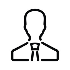 business man profile icon