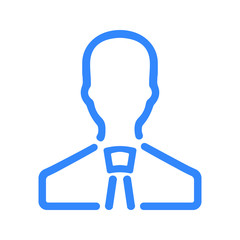 business man profile icon