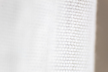 Obraz premium Textured background made with fabric mesh picked up in detail, close up