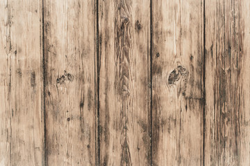 Shabby gray wooden boards. Hardwood surface. Retro oak dirty fence. Obsolete wood backdrop of table. White wood floor texture grunge background. Pattern of timber plank. Rough carpentry pine panel.