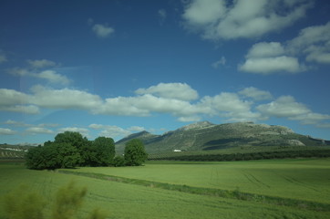 スペインの田舎風景