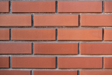 Obraz premium building material. Brick wall. texture surface. red brick