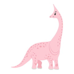 Dinosaur brachiosaurus cartoon