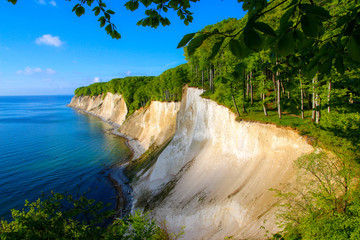 Kreidefelsen auf R&uuml;gen im Nationalpark
