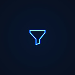 Funnel | Neon Style Icon