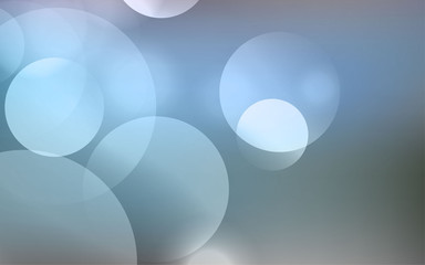 Abstract Bokeh circle background