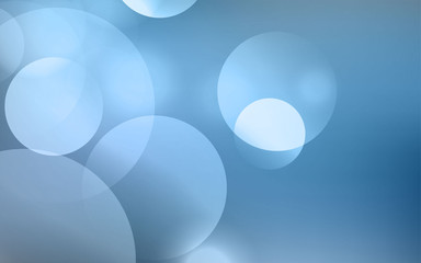 Abstract Bokeh circle background