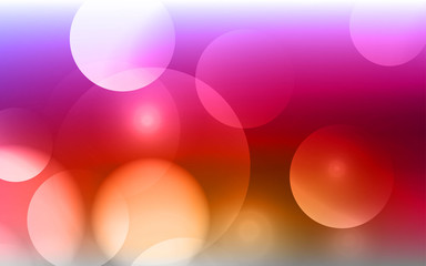 Abstract Bokeh circle background