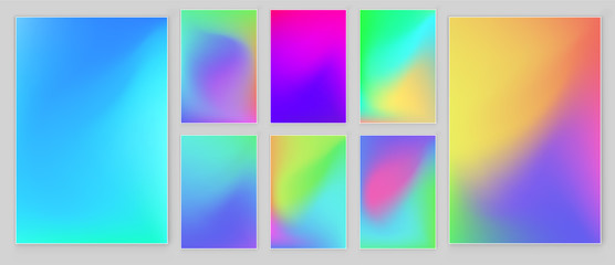 Bright colors gradient abstract background. 