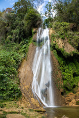 Wasserfall in der Sierra Escambray, Kuba