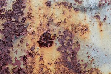 Old Weathered Rusty Metal Texture
