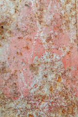 Reddish Old Weathered Rusty Metal Texture