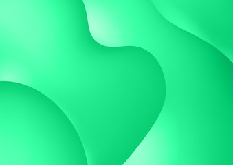 Wavy geometric background with fluid shapes modern concept. 3D abstract bubble gradient shapes composition. Liquid blend design. Bright background for the your text.