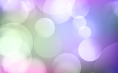 Abstract Bokeh circle background