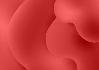 Wavy geometric background with fluid shapes modern concept. 3D abstract bubble gradient shapes composition. Liquid blend design. Bright background for the your text.