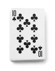 Deck of playing cards